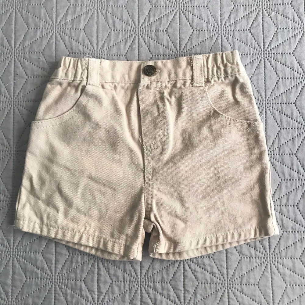 Little Rebels Beige Jean Shorts